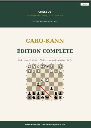 CARO-KANN ÉDITION COMPLÈTE