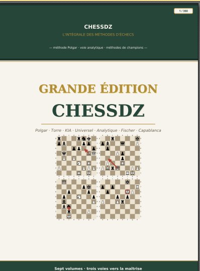 GRANDE ÉDITION CHESSDZ
