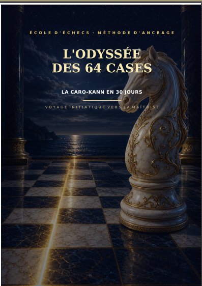 L&rsquo;Odyssée des 64 Cases LA CARO-KANN EN 30 JOURS